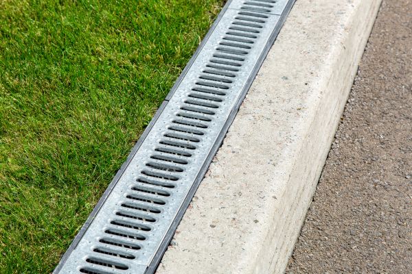 Courtyard Drain Installation in Fort Wayne